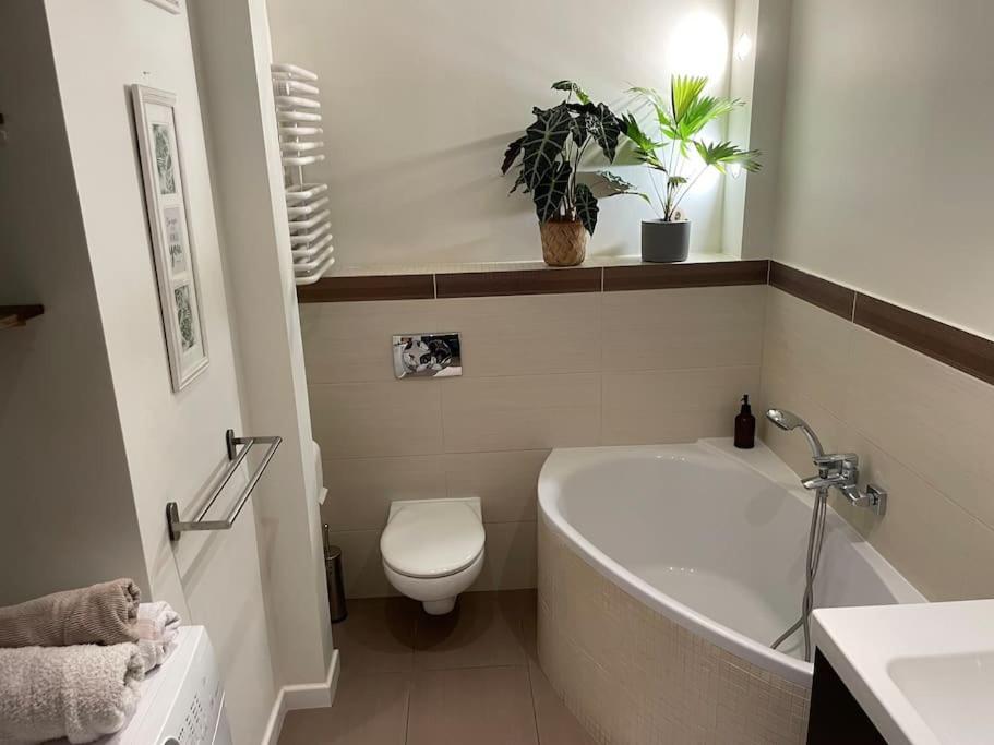 Comfortable Apartment In Warsaw Bielany Exteriör bild